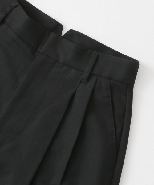 KBF（ケイビーエフ）の「『2サイズ展開』タックストレートスラックス（その他パンツ・レディース・ブラック/グレー系その他/ブラウン・36/38）」の7枚目の写真