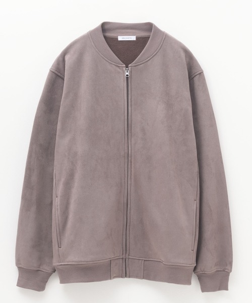 dunhill ダンヒル スウェードレザー MA-1 ブルゾン Mサイズ セール】【URBAN COLLECTION】スウェードライクZIP（その他トップス