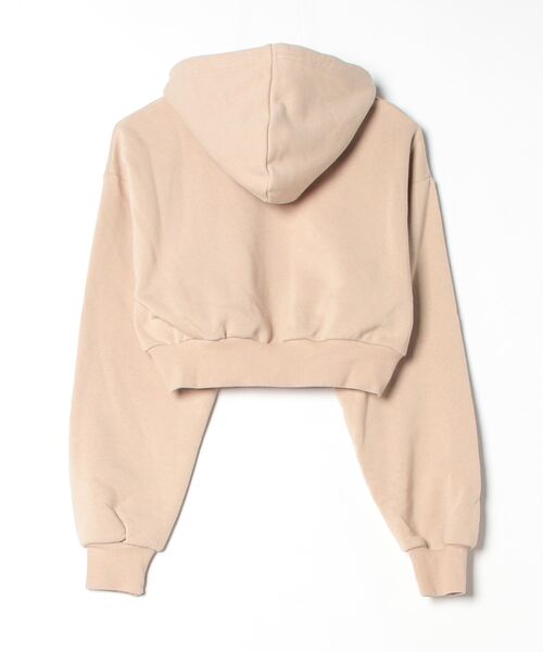 セール】【t】〔神保町にゃんこ堂〕ネコプリント ショート丈フーディ