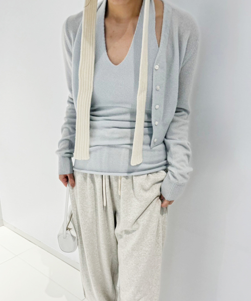 セール】カシミヤホルターネックトップ（ニット/セーター）｜EDIT. FOR