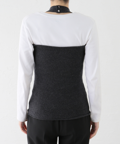 セール】カシミヤホルターネックトップ（ニット/セーター）｜EDIT. FOR