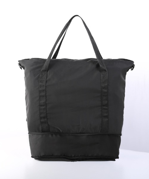 折りたたみ 軽量ボストンバッグ USBポート付き キャリーオン（トラベル