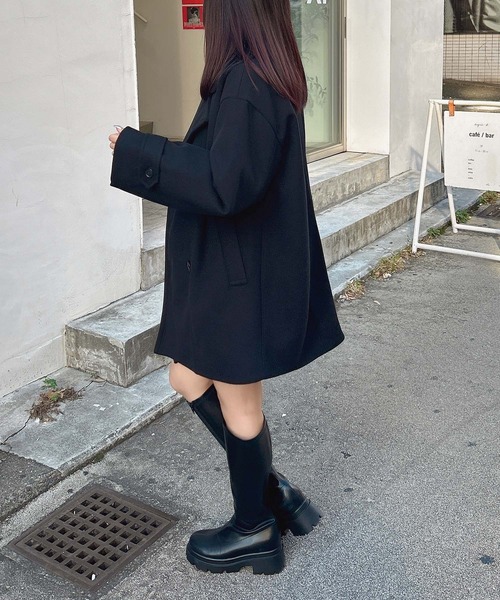 ★タイムセール★新品未使用　コクーンコート　INGNI Wコクーンコート｜INGNI(イング) 公式通販｜INGNI STORE