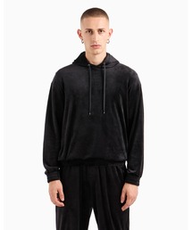 ARMANI EXCHANGE | 【A|X アルマーニ エクスチェンジ】ベロアフーデッドプルオーバー(スウェット)
