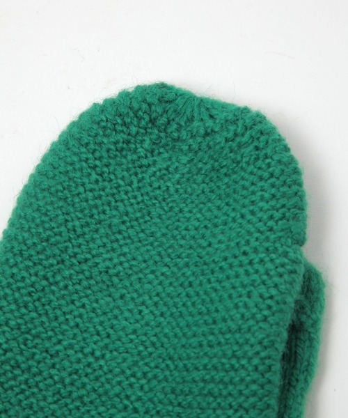 studio CLIP（スタディオクリップ）の「コード付きカラーニットミトン（手袋・レディース・ピンク/グリーン/グレー・FREE）」の17枚目の写真