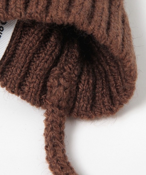 studio CLIP（スタディオクリップ）の「コード付きカラーニットミトン（手袋・レディース・ピンク/グリーン/グレー・FREE）」の22枚目の写真