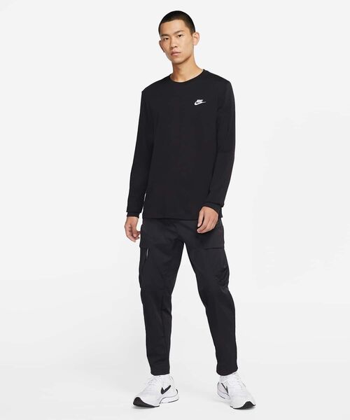 NIKE(ナイキ)の「ナイキ スポーツウェア メンズ ロングスリーブ Tシャツ / Nike Sportswear Men's Long-Sleeve T-Shirt AR5194-010 Black(Tシャツ/カットソー・メンズ・ブラック・XS/3XL/XL/S/M/L/2XL)」の21枚目の写真