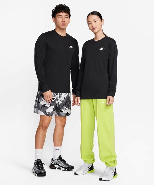 NIKE(ナイキ)の「ナイキ スポーツウェア メンズ ロングスリーブ Tシャツ / Nike Sportswear Men's Long-Sleeve T-Shirt AR5194-010 Black(Tシャツ/カットソー・メンズ・ブラック・XS/3XL/XL/S/M/L/2XL)」の22枚目の写真