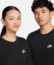 NIKE（ナイキ）の「ナイキ スポーツウェア メンズ ロングスリーブ Tシャツ   Nike Sportswear Men's Long-Sleeve T-Shirt AR5194-010 Black（Tシャツ/カットソー）」