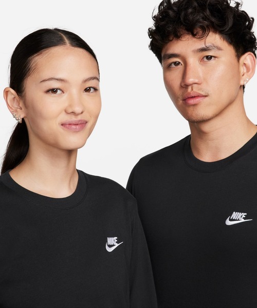 NIKE(ナイキ)の「ナイキ スポーツウェア メンズ ロングスリーブ Tシャツ / Nike Sportswear Men's Long-Sleeve T-Shirt AR5194-010 Black(Tシャツ/カットソー・メンズ・ブラック・XS/3XL/XL/S/M/L/2XL)」の9枚目の写真