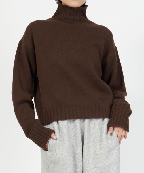 THE SHINZONE（ザ シンゾーン）の「WOOL HIGH NECK KNIT（ニット