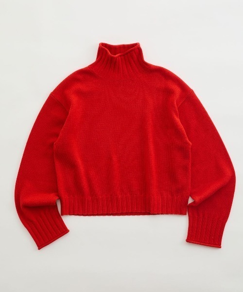 THE SHINZONE（ザ シンゾーン）の「WOOL HIGH NECK KNIT（ニット