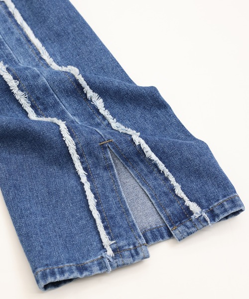 サイドフリンジデニム（デニムパンツ）｜BLUEEAST（ブルーイースト）