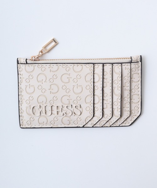 Guess（ゲス）の「GUESS BOWIE SLG CREDIT CARD CASE カードケース（カードケース・レディース・ストーン/ブラック/ライトピンク・ONE SIZE）」の8枚目の写真