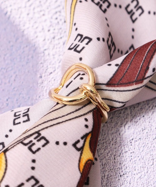 BAYBLO（ベイブロ）の「(BL)スカーフリング（バンダナ/スカーフ・レディース・ゴールド系5/ゴールド系4/シルバー系2/シルバー系1/ゴールド系2/ゴールド系1/シルバー系7/シルバー系6/シルバー系5/シルバー系4/ゴールド系7/ゴールド系6/シルバー系3/ゴールド系3・ONE SIZE）」の14枚目の写真