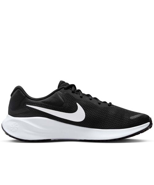 NIKE（ナイキ）の「ナイキ レボリューション 7 メンズ ロード ランニングシューズ / Nike Revolution 7 Men's Road Running Shoes FB2207-001 Black（スニーカー・メンズ・ブラック・24.5/25/25.5/26/26.5/27/27.5/28/28.5/29/29.5/30）」の4枚目の写真