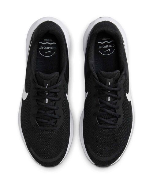 NIKE（ナイキ）の「ナイキ レボリューション 7 メンズ ロード ランニングシューズ / Nike Revolution 7 Men's Road Running Shoes FB2207-001 Black（スニーカー・メンズ・ブラック・24.5/25/25.5/26/26.5/27/27.5/28/28.5/29/29.5/30）」の5枚目の写真