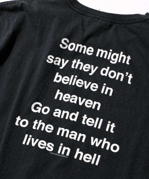 THRIFTY LOOK（スリフティールック）の「THRIFTY LOOK / スリフティールック THRIFTY "OASIS" TEE（Tシャツ/カットソー・メンズ・ホワイト/ブラック/ホワイト系1/ブラック系1・LARGE/X-LARGE/MEDIUM）」の11枚目の写真