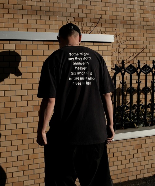 THRIFTY LOOK（スリフティールック）の「THRIFTY LOOK / スリフティールック THRIFTY "OASIS" TEE（Tシャツ/カットソー・メンズ・ホワイト/ブラック/ホワイト系1/ブラック系1・LARGE/X-LARGE/MEDIUM）」の18枚目の写真