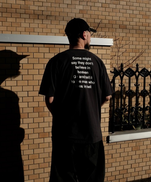 THRIFTY LOOK（スリフティールック）の「THRIFTY LOOK / スリフティールック THRIFTY "OASIS" TEE（Tシャツ/カットソー・メンズ・ホワイト/ブラック/ホワイト系1/ブラック系1・LARGE/X-LARGE/MEDIUM）」の19枚目の写真