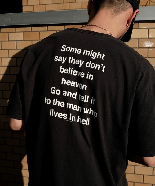 THRIFTY LOOK（スリフティールック）の「THRIFTY LOOK / スリフティールック THRIFTY "OASIS" TEE（Tシャツ/カットソー・メンズ・ホワイト/ブラック/ホワイト系1/ブラック系1・LARGE/X-LARGE/MEDIUM）」の20枚目の写真