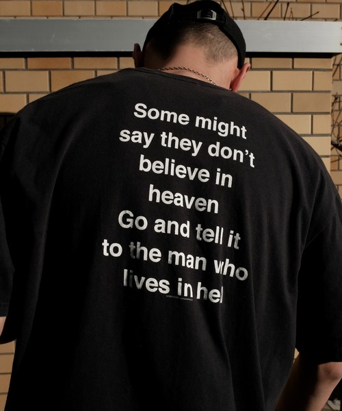 THRIFTY LOOK（スリフティールック）の「THRIFTY LOOK / スリフティールック THRIFTY "OASIS" TEE（Tシャツ/カットソー・メンズ・ホワイト/ブラック/ホワイト系1/ブラック系1・LARGE/X-LARGE/MEDIUM）」の21枚目の写真