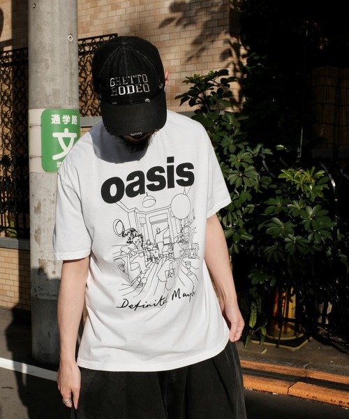 THRIFTY LOOK（スリフティールック）の「THRIFTY LOOK / スリフティールック THRIFTY "OASIS" TEE（Tシャツ/カットソー・メンズ・ホワイト/ブラック/ホワイト系1/ブラック系1・LARGE/X-LARGE/MEDIUM）」の13枚目の写真