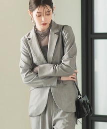 CELEN（セレン）の「【洗える セットアップ対応】ワンボタンテーラードジャケット 単品 ≪オフィスカジュアル≫（スーツジャケット）」