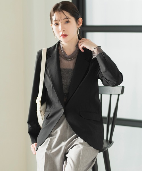 新品　かぐれ　2025秋冬　テーラードジャケット　Tailored jacket かぐれ｜Tailored jacket w/lining | Rakuten Fashion(楽天