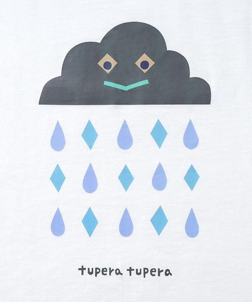 10mois(ディモワ)の「【tupera tupera × 10mois(ディモワ)】tupera tupera 親子Tシャツ(大人) Lサイズ チャコール・ホワイト(Tシャツ/カットソー・メンズ・ホワイト/チャコール・LARGE)」の10枚目の写真