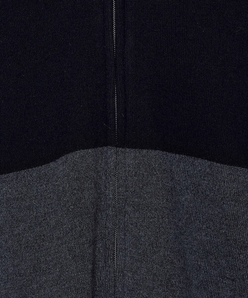 COMME CA（コムサ）の「ウール混ポリエステル カーディガン（カーディガン/ボレロ・レディース・グレー系その他/ブラック系その他・9号）」の13枚目の写真