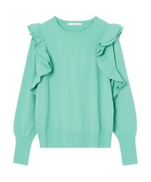 ANAYI | フリルスリーブ プルオーバー(ニット/セーター)