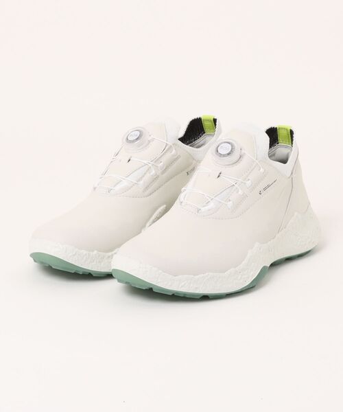 ECCO(エコー)の「ECCO ゴルフ バイオム エイチファイブ 本革 メンズ ウォータープルーフ ゴルフシューズ(スニーカー・メンズ・ホワイト・40/41/42)」の1枚目の写真