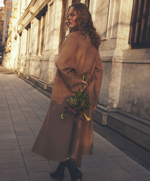 セール】コロンボキャメルリバーロングコート（その他アウター）｜ROPE