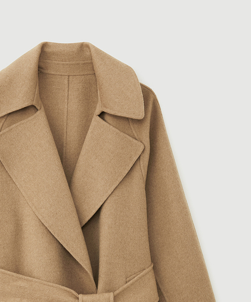 ROPE'（ロペ）の「コロンボキャメルリバーロングコート（その他アウター・レディース・キャメル・36/38）」の11枚目の写真