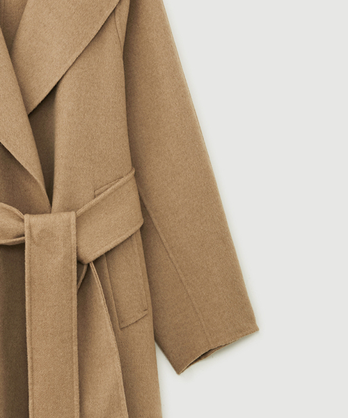 ROPE'（ロペ）の「コロンボキャメルリバーロングコート（その他アウター・レディース・キャメル・36/38）」の12枚目の写真