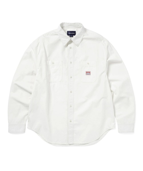 thisisneverthat(ディスイズネバーザット)の「Chambray Shirt(シャツ/ブラウス・メンズ・ブルー/ホワイト・XL/L/M/S)」の1枚目の写真
