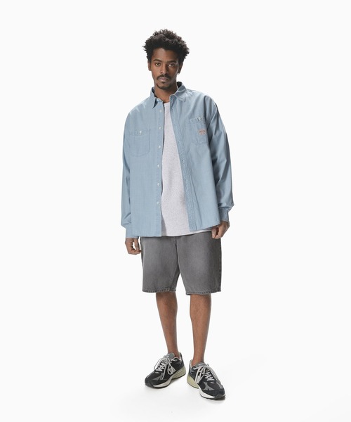 thisisneverthat(ディスイズネバーザット)の「Chambray Shirt(シャツ/ブラウス・メンズ・ブルー/ホワイト・XL/L/M/S)」の9枚目の写真
