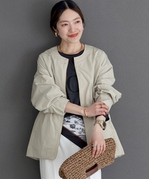 Aletta vita（アレッタビータ）の「ノーカラードロストブルゾン（ブルゾン）」