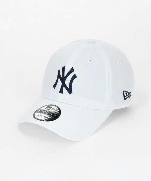 NEW ERA(ニューエラ)の「【別注】<NEW ERA>9TWENTY NY キャップ(キャップ・メンズ・ネイビー/ホワイト・FREE)」の2枚目の写真