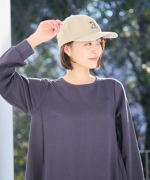 Arnold Palmer（アーノルドパーマー）の「製品洗い シェア キャップ（キャップ・レディース・ベージュ/サックスブルー/ダークグレー・F）」の6枚目の写真