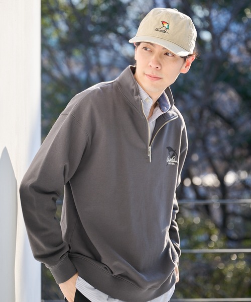 Arnold Palmer（アーノルドパーマー）の「製品洗い シェア キャップ（キャップ・レディース・ベージュ/サックスブルー/ダークグレー・F）」の5枚目の写真