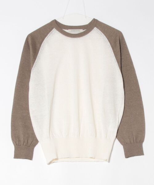 Scrap Book（スクラップブック）の「【NOTHING WRITTEN】GRIN LINEN KNIT TOP（ニット/セーター・レディース・ホワイト系その他・S）」の8枚目の写真