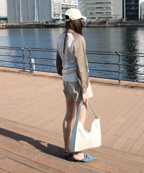 ニット セーター 「NOTHING WRITTEN」GRIN LINEN KNIT TOP レディース NOTHING WRITTEN] Grin Linen Knit Top☆人気☆ (NOTHING