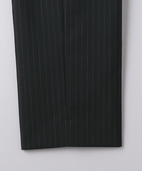 District（ディストリクト）の「＜District＞ トロピカル ストライプ ２プリーツ ワイドスラックス（スラックス・メンズ・ブラック・44/46/48/50）」の14枚目の写真