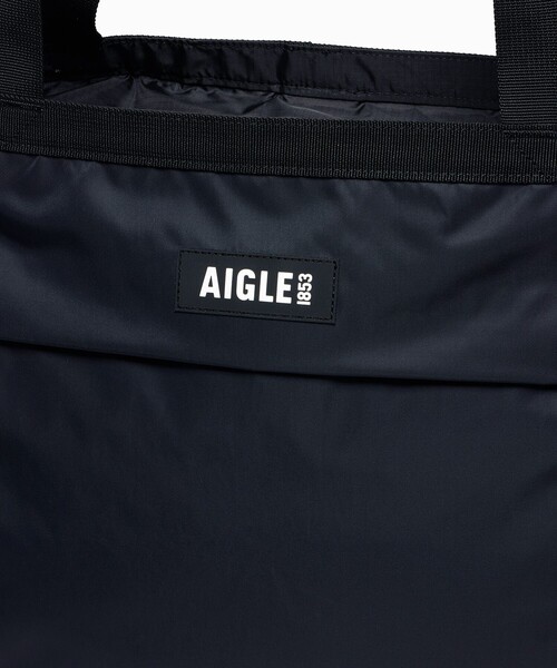 AIGLE（エーグル）の「撥水 ネイバーフッド 大容量 2wayトートバッグ / ショルダーバッグ（トートバッグ・レディース・ダークグリーン/ライトパープル/ブラック・FREE）」の15枚目の写真