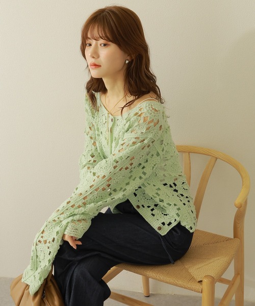 Lauren ローレン　plathing knit　ニットカーディガン Amazon.co.jp: ポロ ラルフローレン キッズ レディース ケーブル