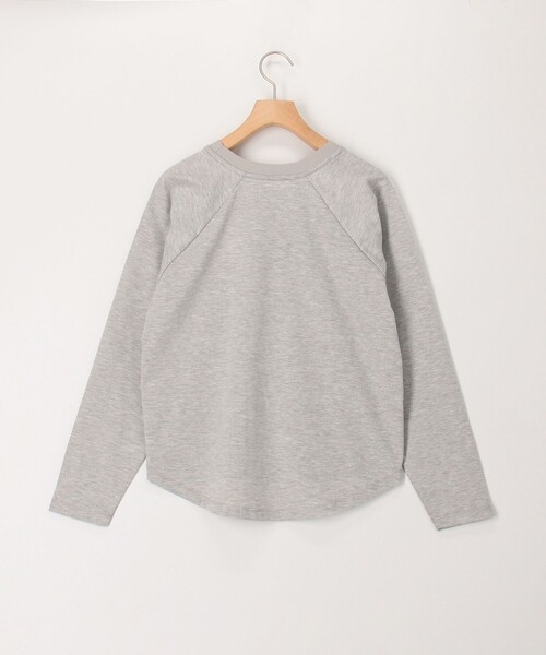 MICO COULIER（ミコクリエ）の「ポンチローマ ラグランスリーブロゴプリントT（Tシャツ/カットソー・レディース・オフホワイト/グレー・38）」の15枚目の写真