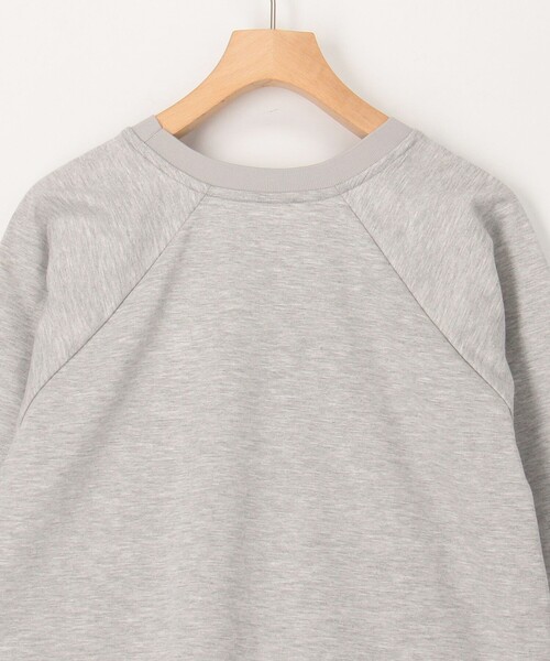 MICO COULIER（ミコクリエ）の「ポンチローマ ラグランスリーブロゴプリントT（Tシャツ/カットソー・レディース・オフホワイト/グレー・38）」の16枚目の写真