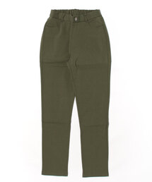 チノ見えストレッチ素材スリムパンツ73丈